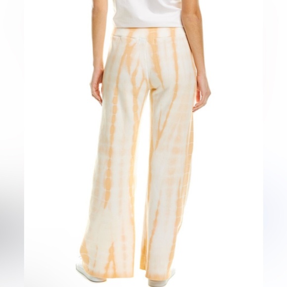 WILDFOX Jude Pant In tie dye Orange wide leg sweatpants - Picture 2 of 9